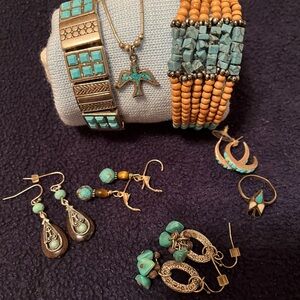 Turquoise and Silver